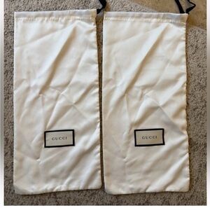 Gucci White Garment Bags